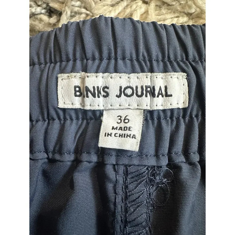 Banks Journal Men's Navy Blue Keiki Walkshorts Size 36